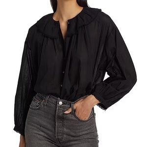 Doen Jana top in black